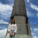 UM graduate student Megan Moore’s research on the Superfund cleanup around Anaconda soon focused on the town’s long relationship with its smelter stack and its history in the state’s mining history. 