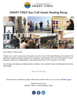 screenshot of AHM recap newsletter