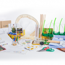 Photo of the Science Action Club bugs kit.