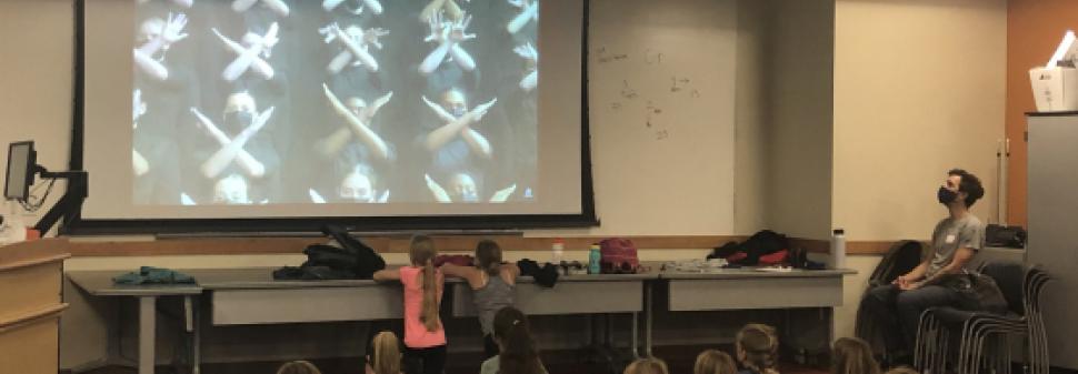 The Montana Girls STEM Collaborative – an outreach program of Montana NSF EPSCoR – recently disseminated eight $1,000 mini-grants to organizations across Montana in order to showcase STEM role models from the IF/THEN Collection, an online multimedia database. One of the funded projects was called “Coding Through Dance,” hosted by the University of Montana Department of Teaching and Learning. The one-day camp helped girls learn the intersection of robots and dance. The camp, hosted on Nov. 14, used the IF/TH