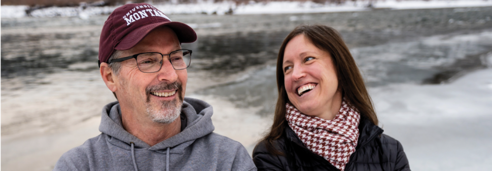 Dr. Maury Valett and Dr. Libby Metcalf