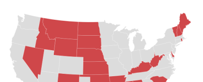 NSF EPSCoR Eligible Jurisdictions Map 2017