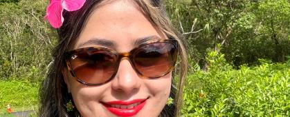 Azin Rashed in a tropical environment