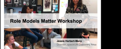 Screenshot of Role Models Matter training