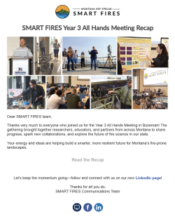 screenshot of AHM recap newsletter