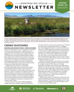 Cover image of CREWS final highlights newsletter
