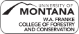 UM WA Franke College of Forestry and Conservation